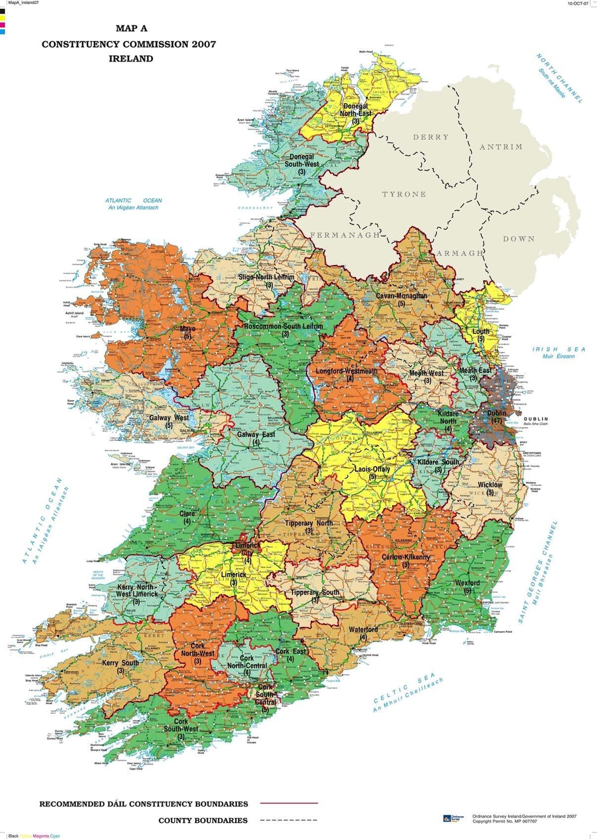 ordnance survey ıreland harita görüntüleyici haritası