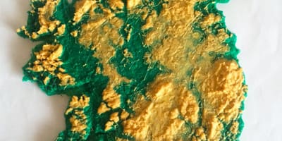 İrlanda 3d Haritayı göster 