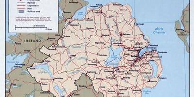 İrlanda ve Kuzey İrlanda yol haritası 