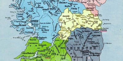 Megalitik haritası İrlanda 