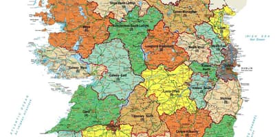 Ordnance survey ıreland harita görüntüleyici haritası 